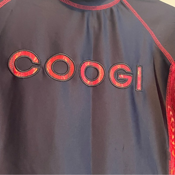 COOGI Boys Sun UV Protection Swim Shirt Athletic Short Sleeve Outdoor T-Shirt 12 - Picture 3 of 10